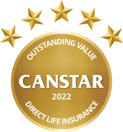canstar-2022-outstanding-value-life-insurance-250px