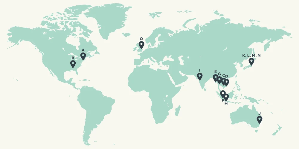Daiichi Life Group partner locations