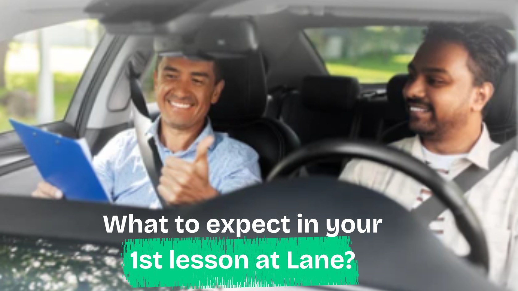 Inlane Driving School: First Lesson Tips for New Learners