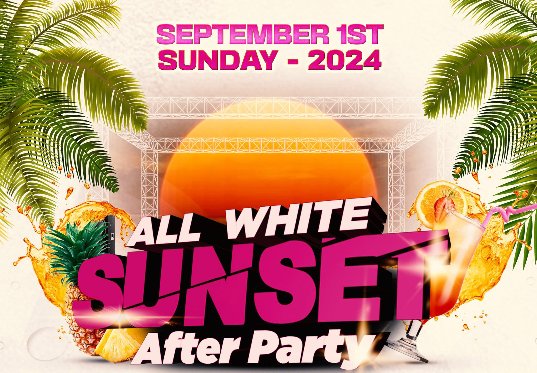 All in White Sunset Afterparty