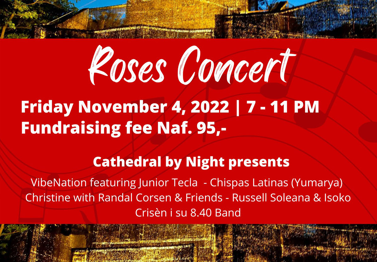 Cathedral by Night Roses concert