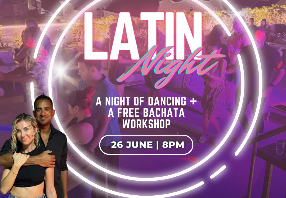Latin Night at Cascada (Free Bachata Workshop)