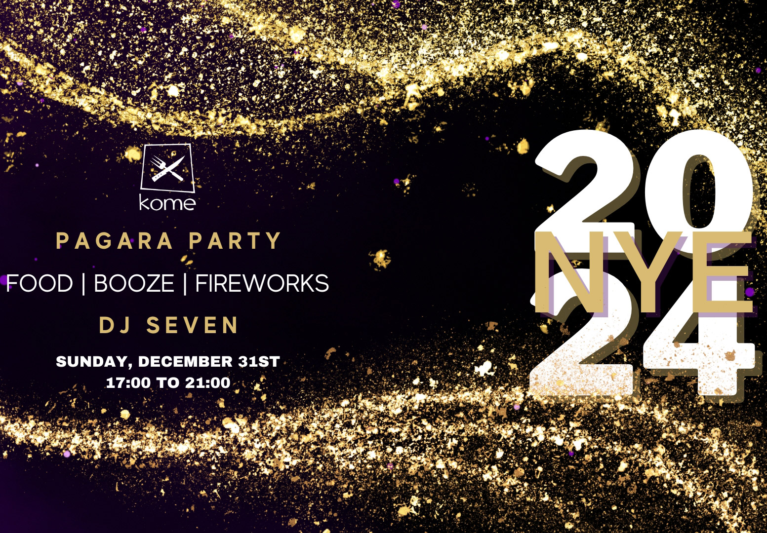 New Year's Eve at Kome