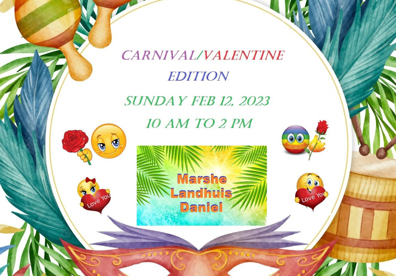 Carnival/Valentine edition Marshe landhuis Daniel