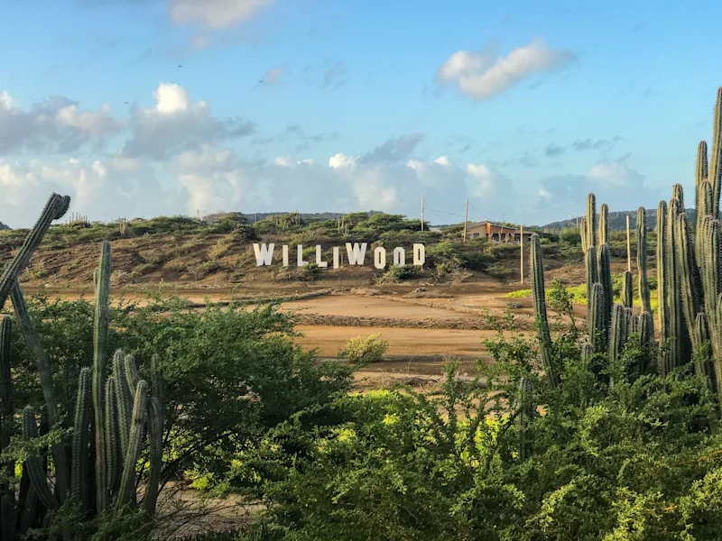 Williwood Sign At The Jan Kok Salt Pans