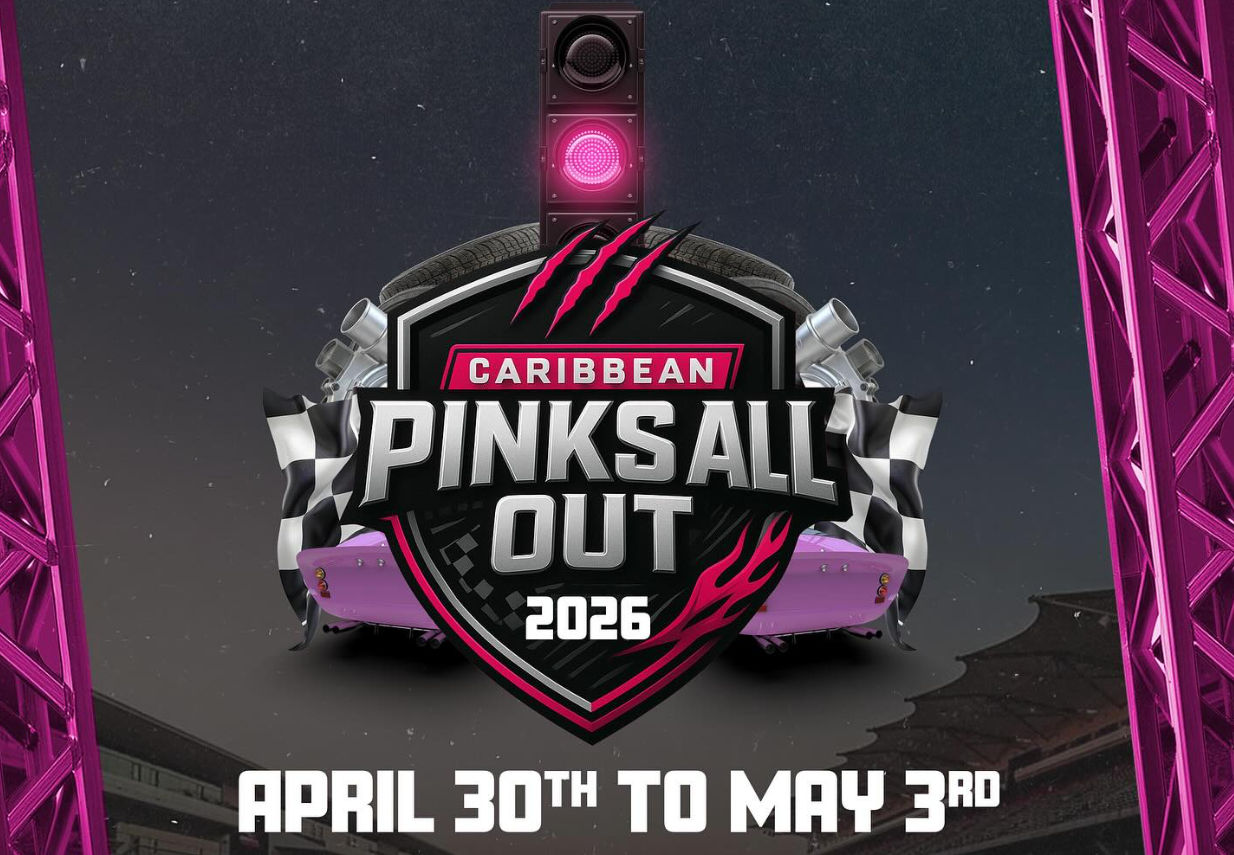 Caribbean pinks all out