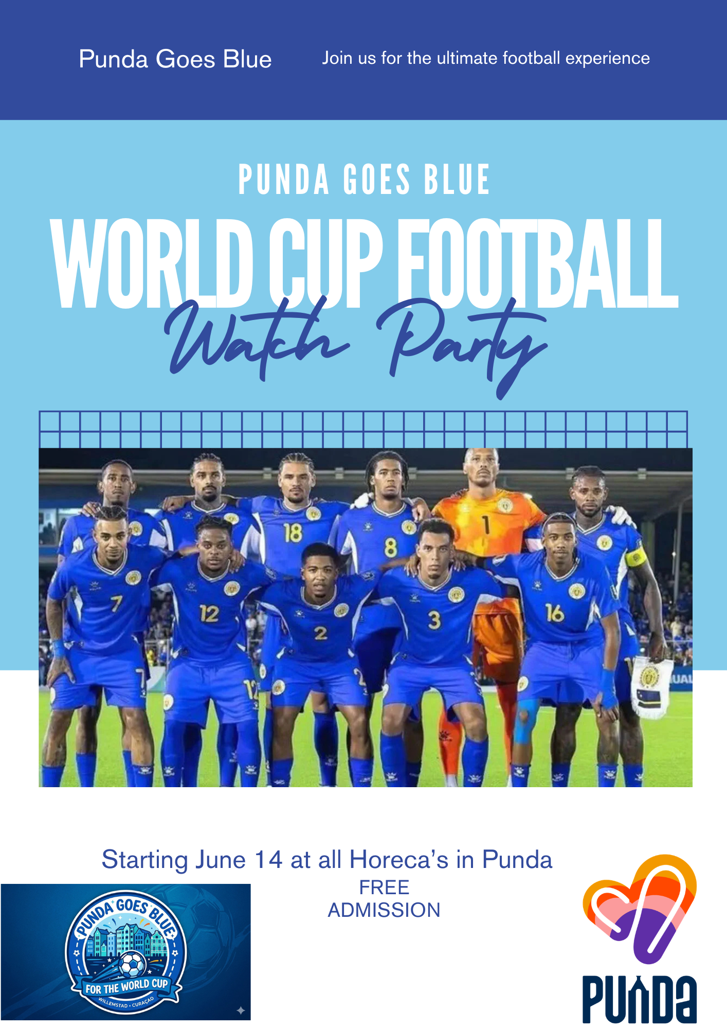 Punda Goes Blue