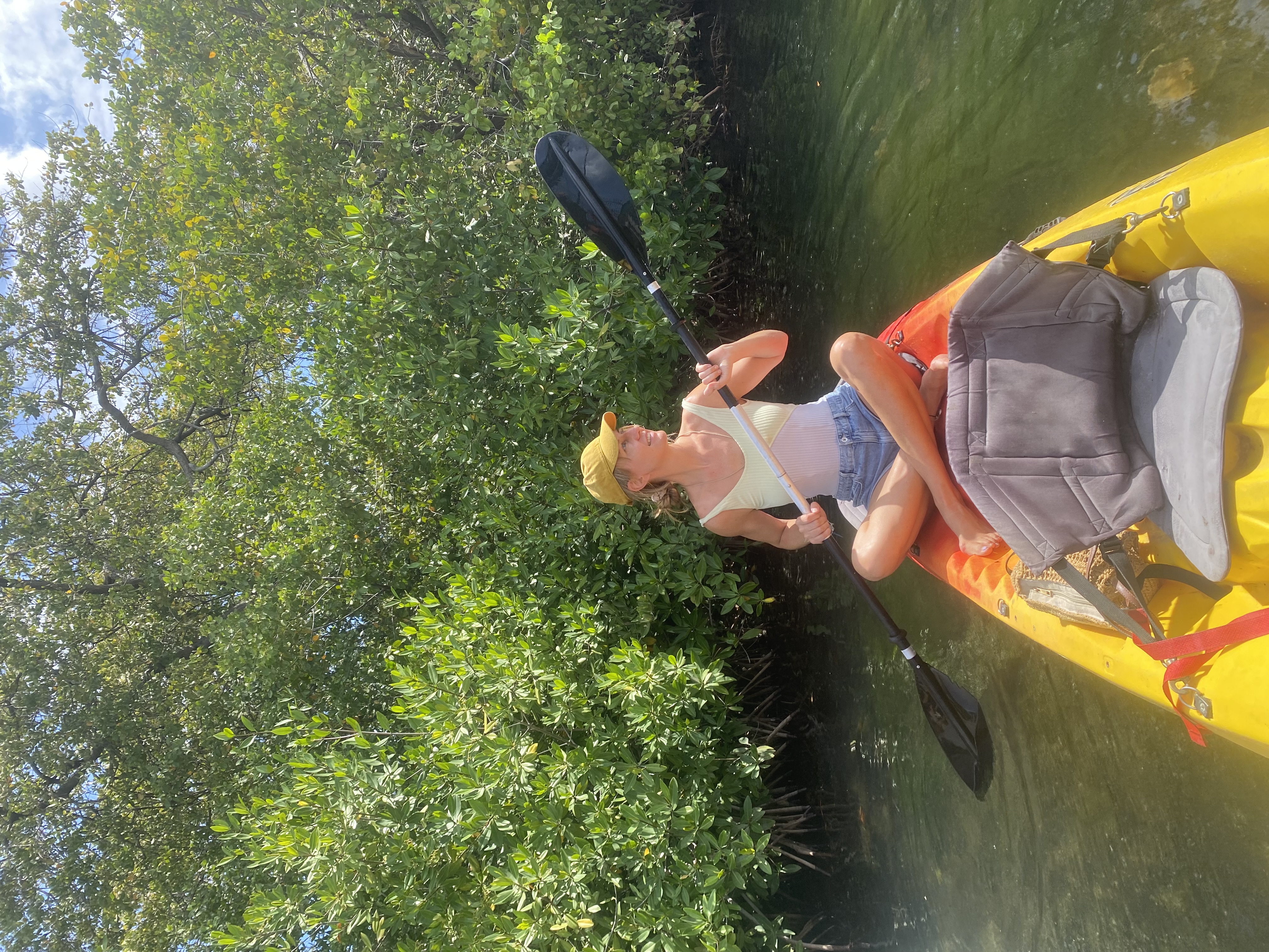 Mermaid blog - kayak - Anouk van Haaster 2