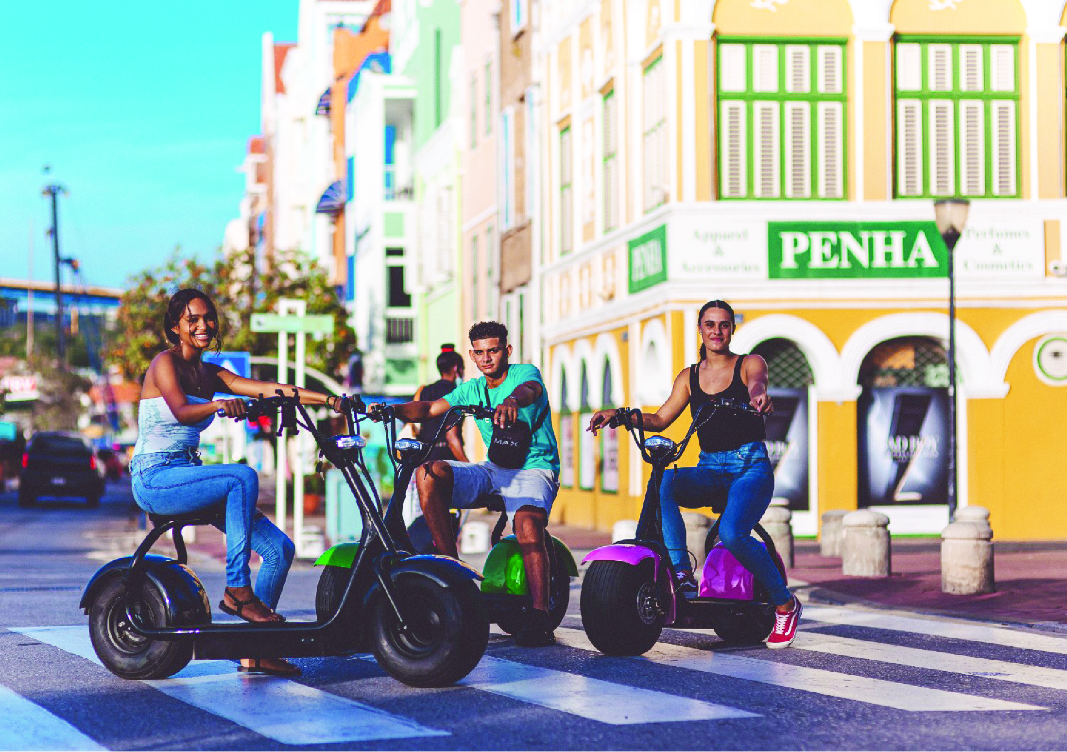 Curaçao Green Wheels