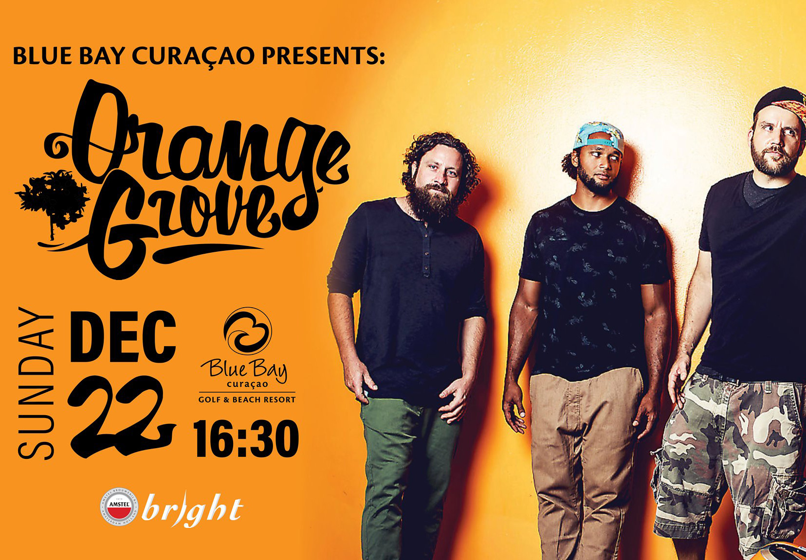 Orange Grove live at Blue Bay Curacao