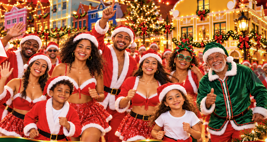 Curacao Santa run 2026