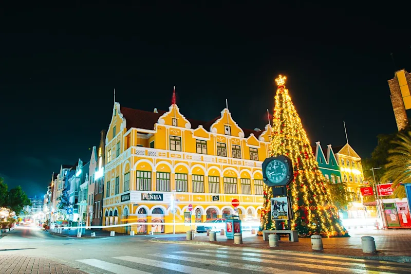 Christmas Tree in Punda, Willemstad