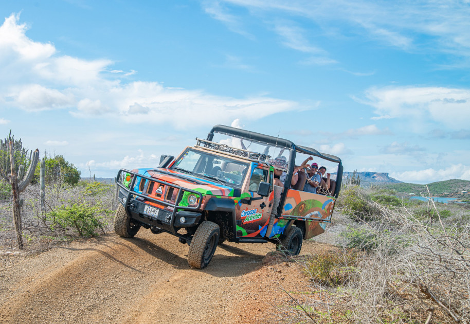 national park jeep safari curacao