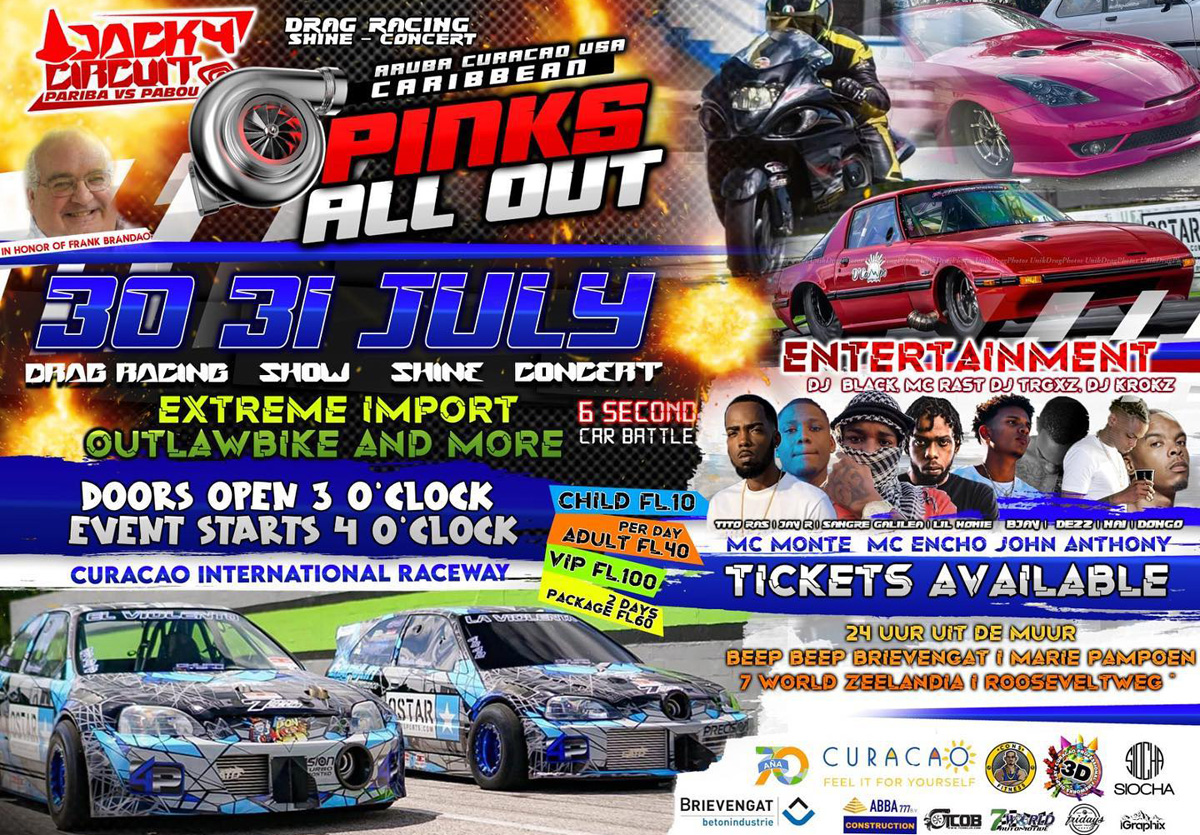 Caribbean Pinks All Out