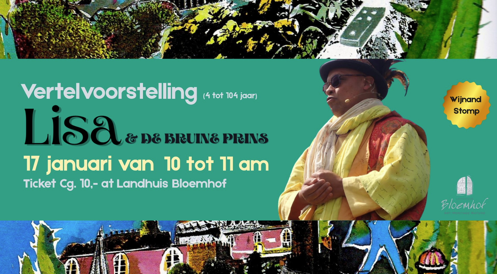 vertelvoorstelling lisa en de bruine prins