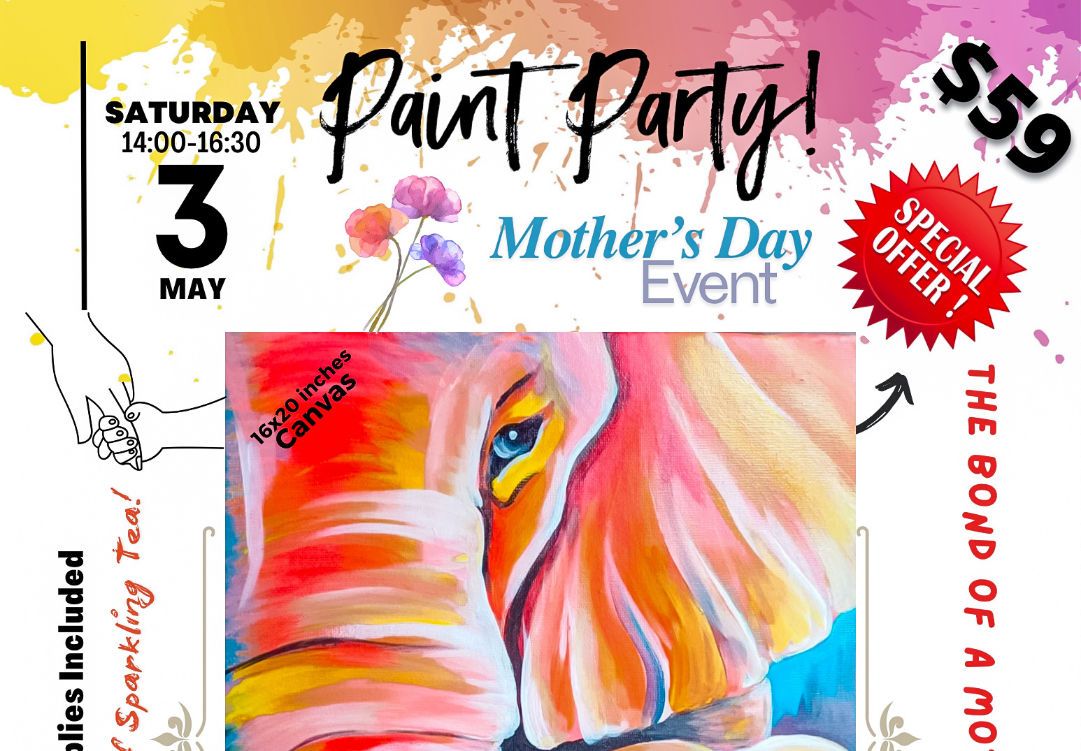 Pre-Mother's Day Paint & Sip