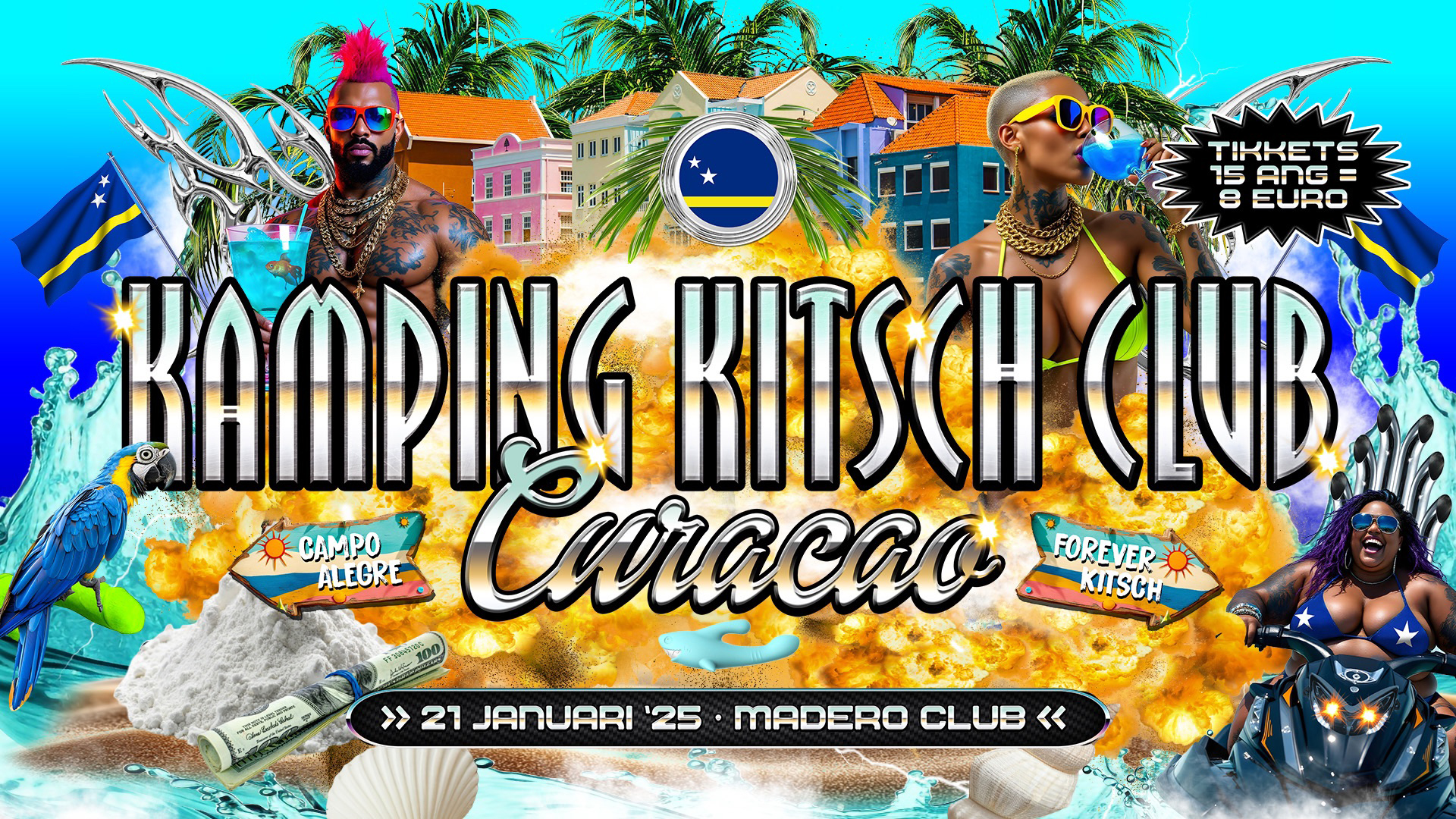 Kamping Kitsch Club goes Curaçao