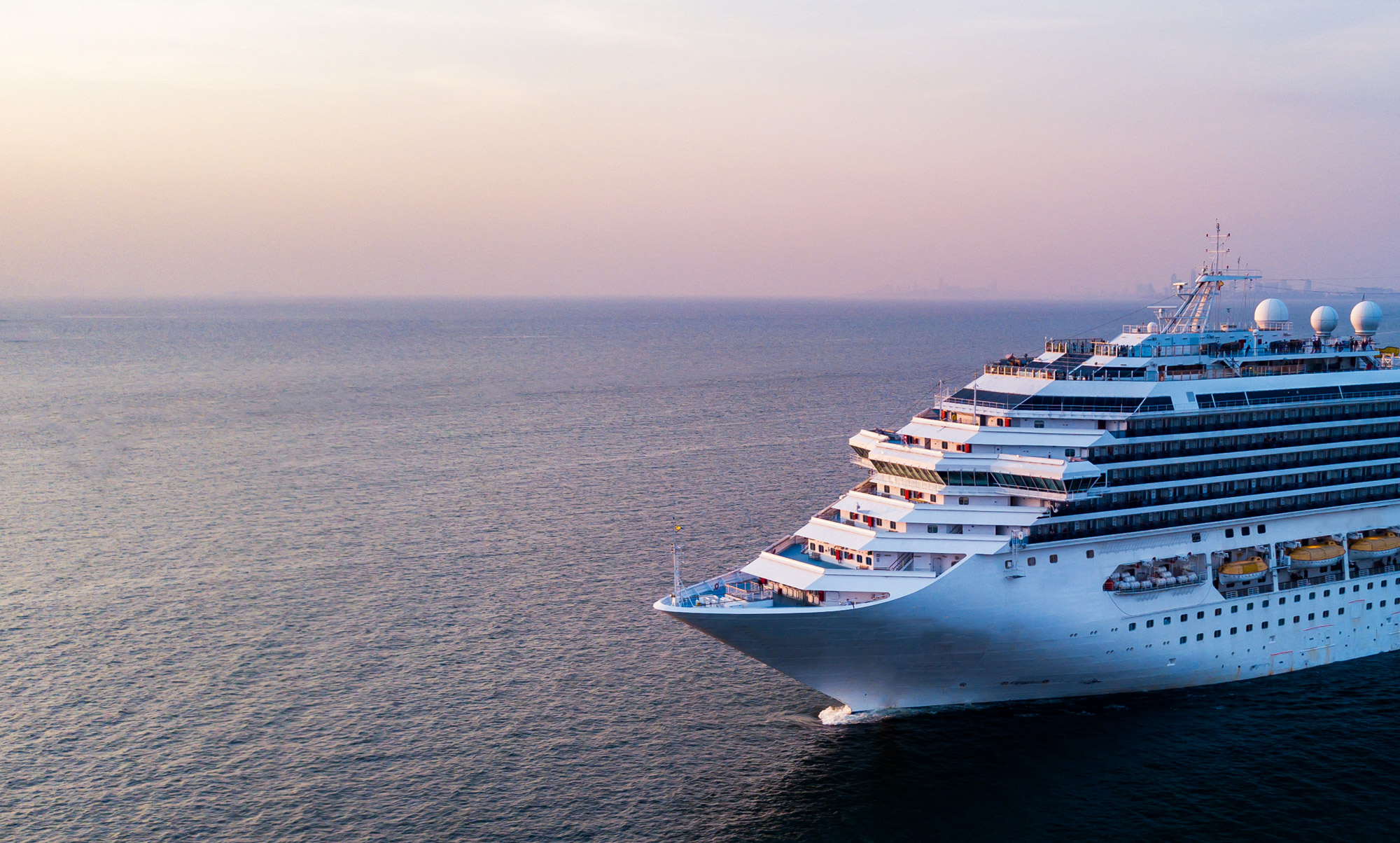 Cruise Ship at Sea