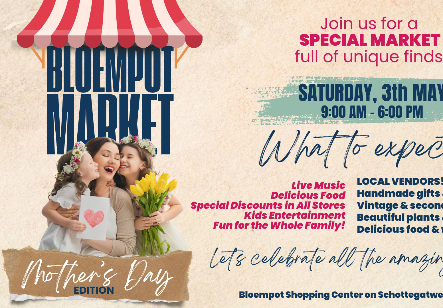 Bloempot Mother's Day Fair