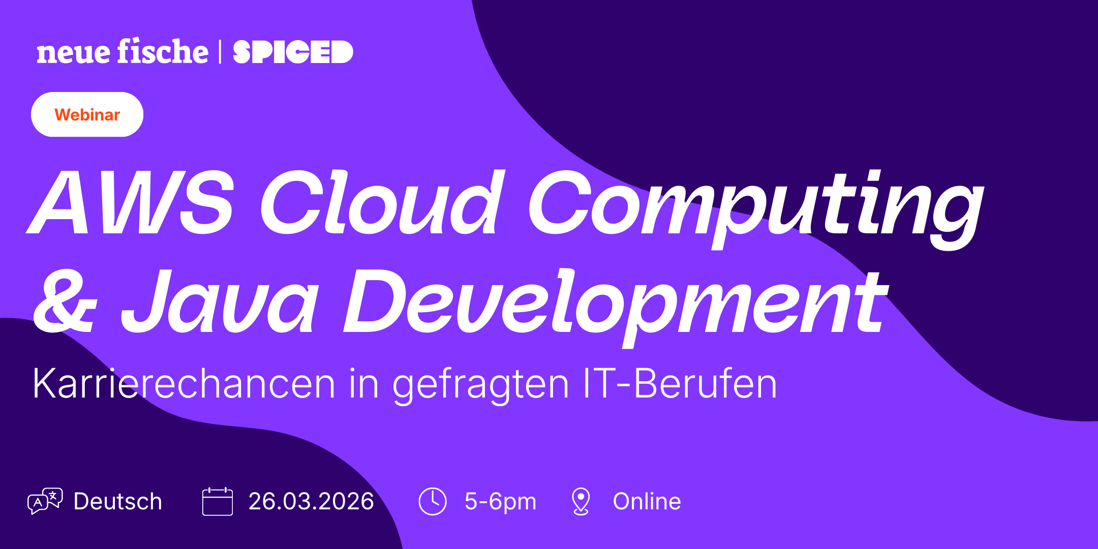 Education voucher webinar - AWS Cloud Computing & Java Development ...