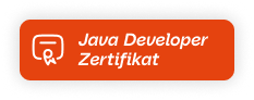 Abzeichen für Java-Entwickler-Zertifizierung