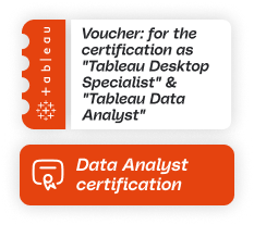 Certifications for Data Analyst and Tableau Specialist