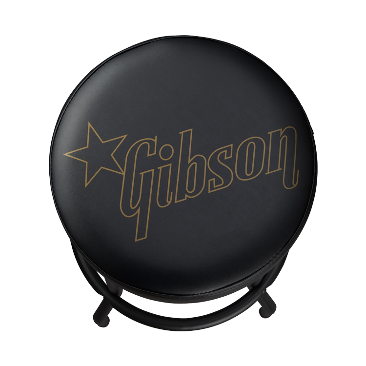 Gibson | Premium Playing Stool, Star Logo (Tall)