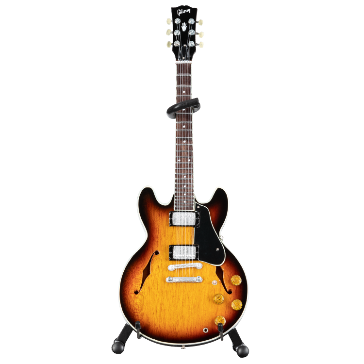 ギブソン ES335 ミニチュア AXE HEAVEN ES-335 Vintage Sunburst Mini Guitar Model, | Gibson