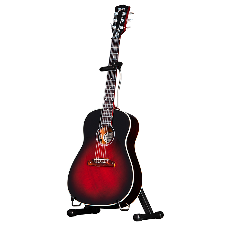 AXE HEAVEN® J-45 Slash Vermillion Burst 1.4 Scale Mini Guitar Model | Gibson