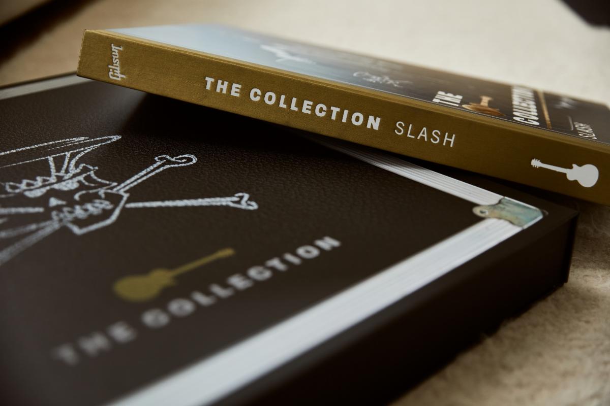 The Collection: Slash Custom book and cover jacket.