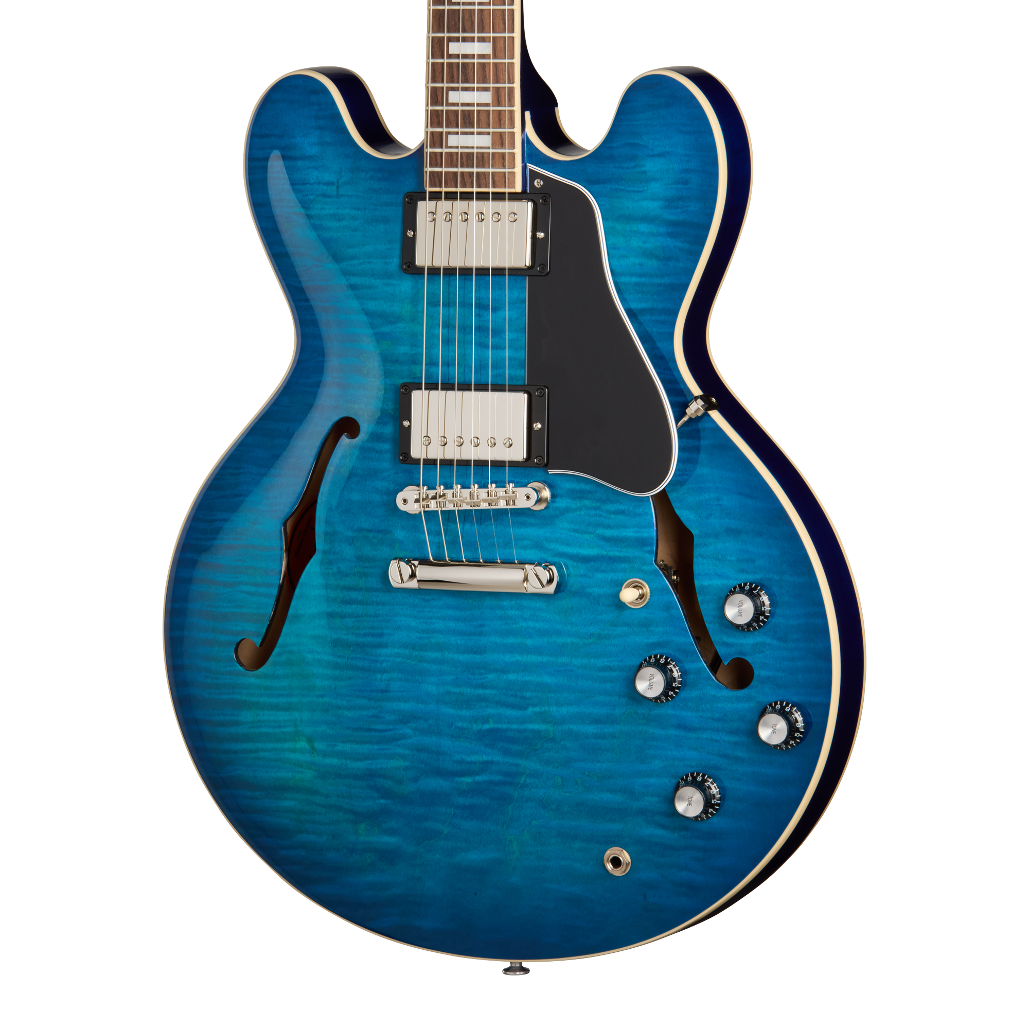 【  Espiritu customceu  】 ES-335 Figured, Curacao Blue | Gibson