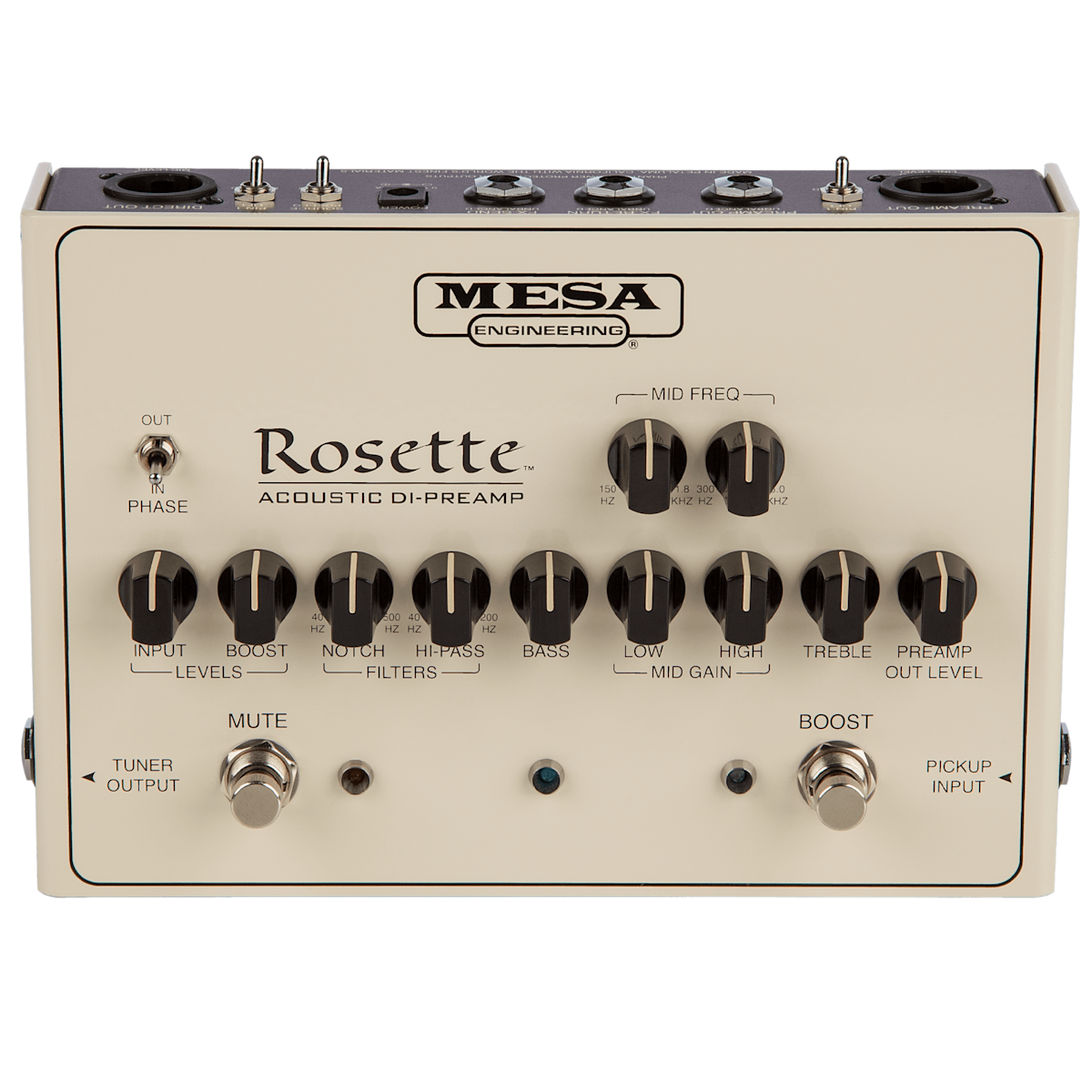 FP.DIROSE - Rosette Acoustic DI-Preamp Front High Res