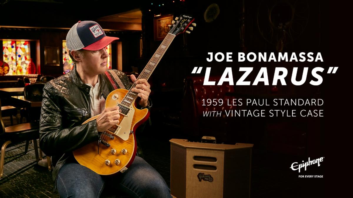 Watch and share the Joe Bonamassa interview as he tells the story behind the Lazarus Les Paul on Epiphone: See links below!