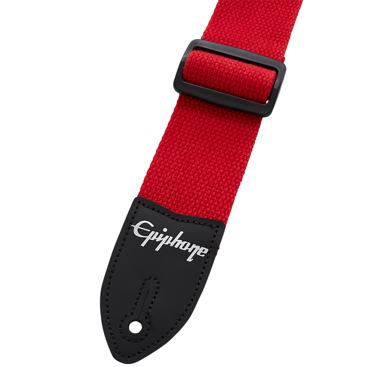 Epiphone | Epiphone Cotton Guitar Strap, Red