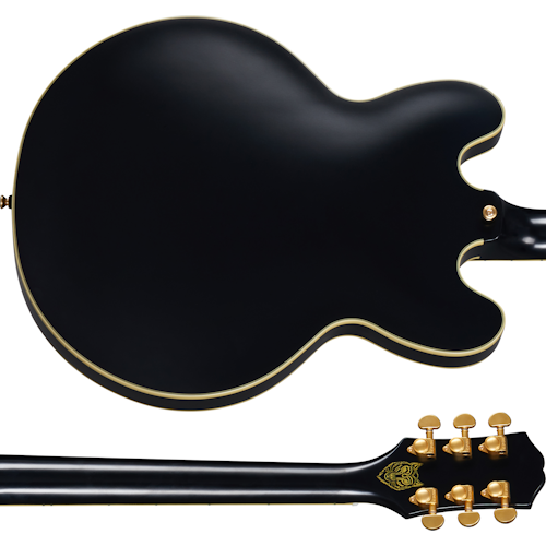 Epiphone | Emily Wolfe Sheraton Stealth Black Aged Gloss