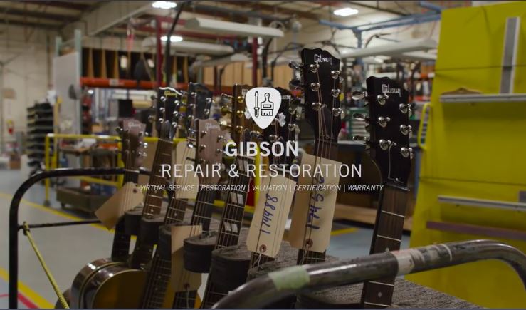 Watch and share the new video of the Gibson Repair & Restoration team on Gibson TV (link below).