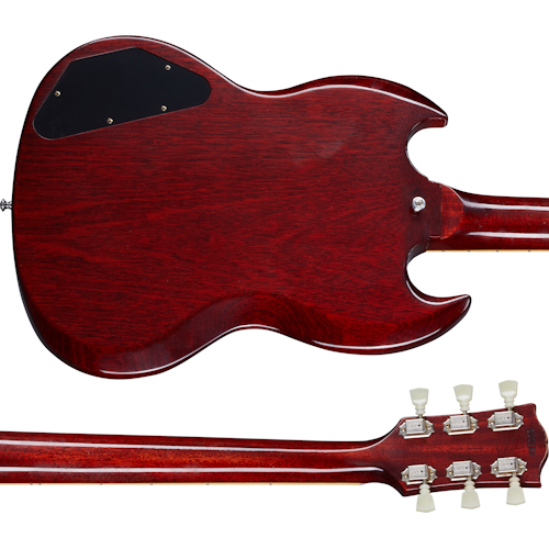Gibson | 1964 SG Standard With Maestro Vibrola Cherry Red Ultra Light Aged