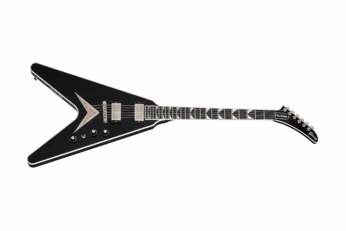 Gibson Dave Mustaine Flying V™ EXP Limited Edition in Ebony VOS.