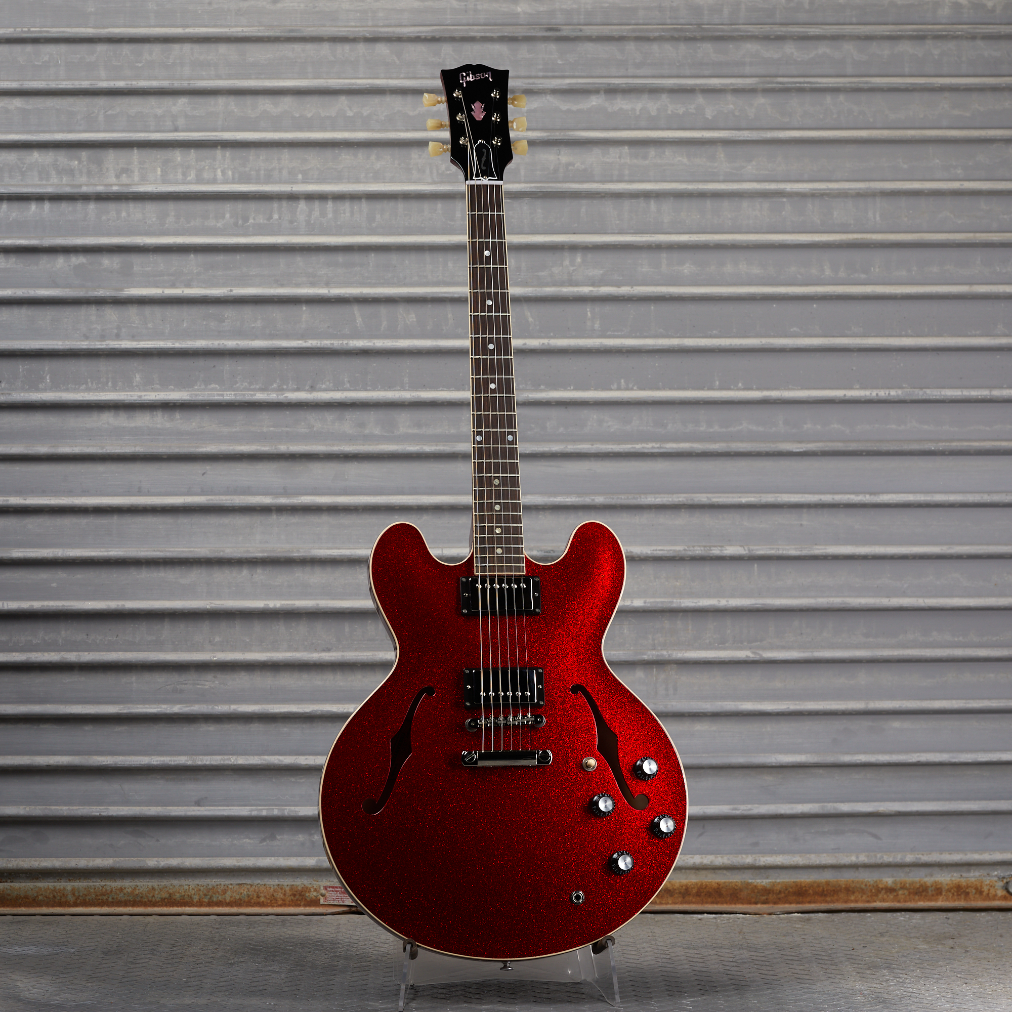 1961 ES-335 Reissue, Candy Apple Flake | Gibson