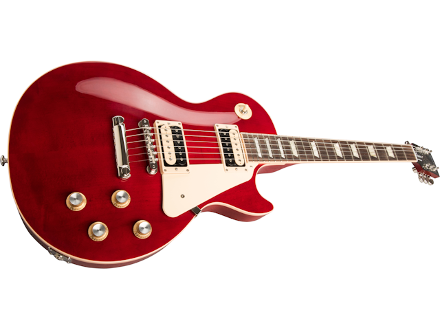 Guitare Electrique Gibson Les Paul Classic Translucent Cherry à Nice -  Vente d'instruments de musique à Nice et Cannes - Music 3000