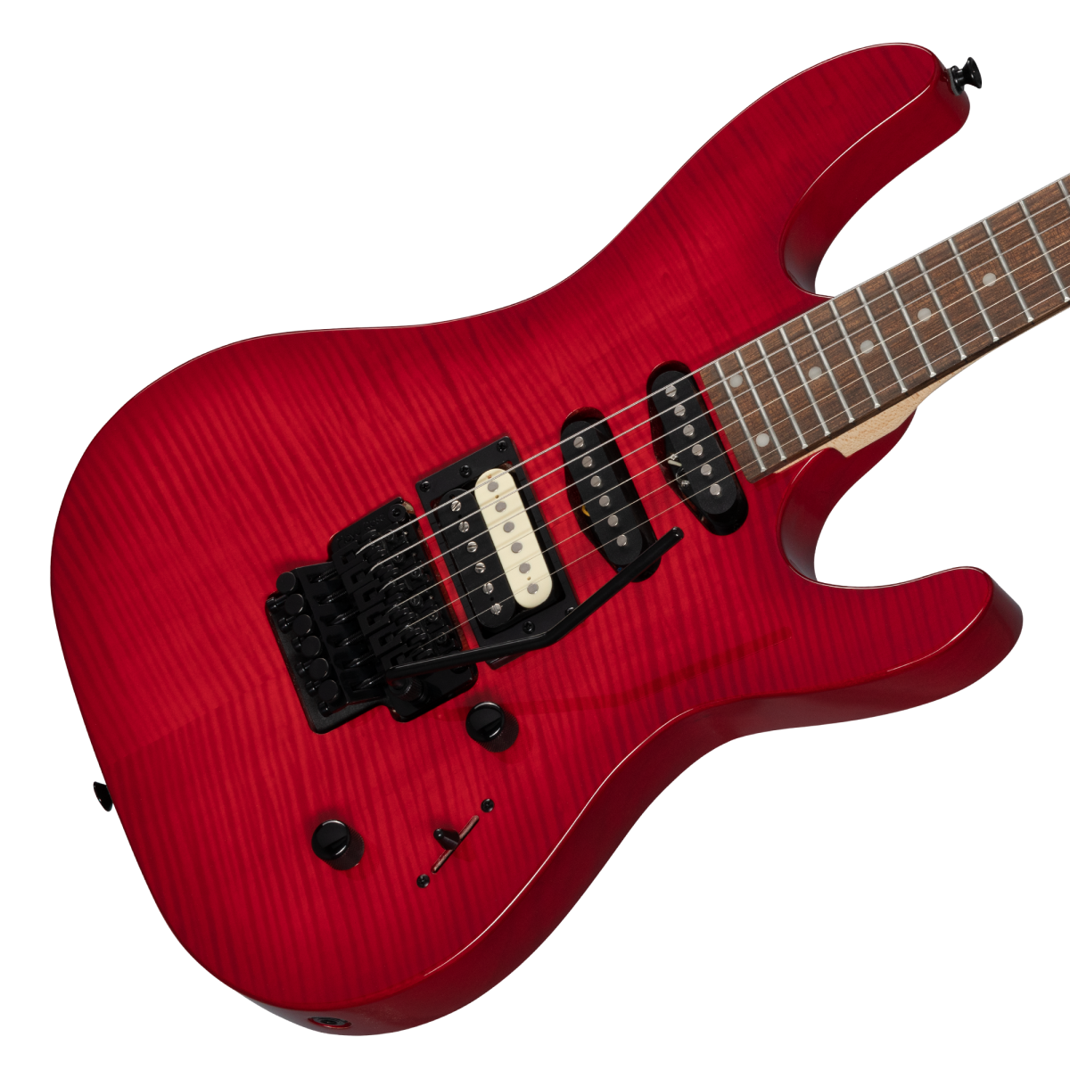 Kramer | Striker Figured HSS Transparent Red