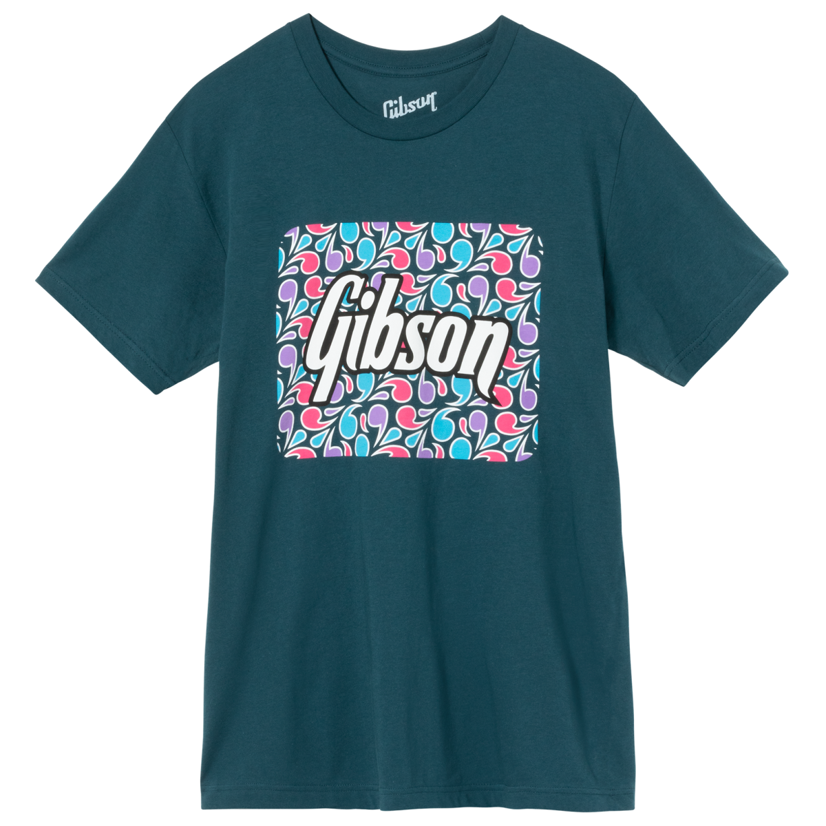 Floral Block Logo Tee | Gibson