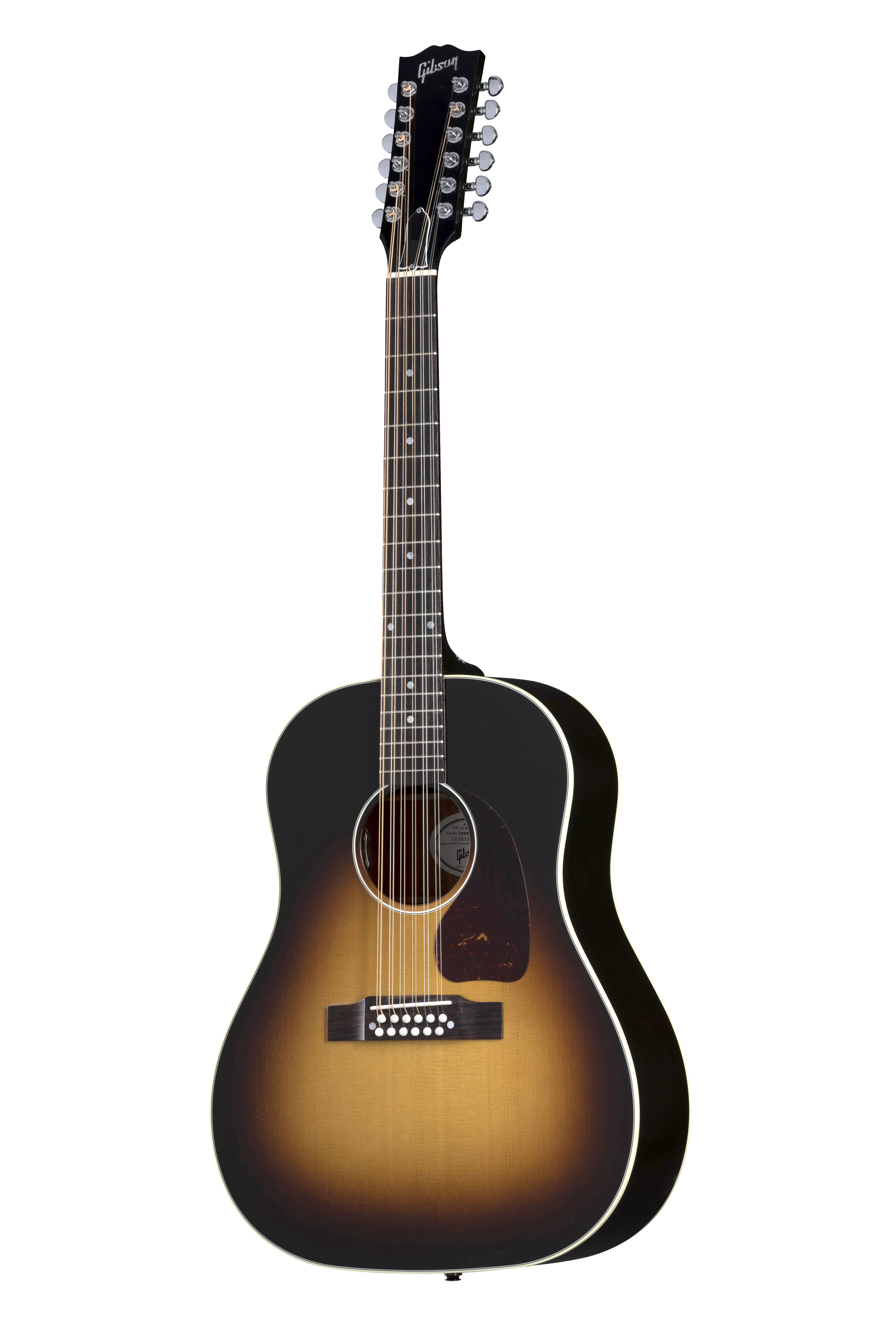 J-45 Standard 12-String, Vintage Sunburst | Gibson
