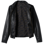 Billy Reid x Gibson Biker Jacket Black Gibson