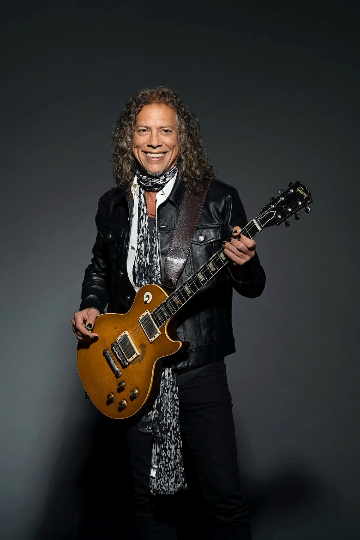 Kirk Hammett.
Photo credit, all images: Ross Halfin.
