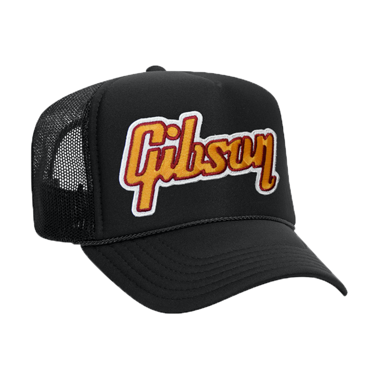 Aviator Nation X Gibson Black Trucker