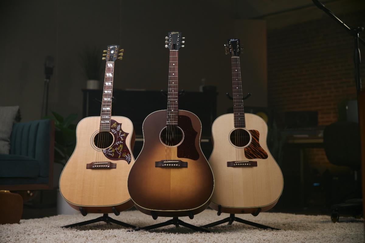 The Gibson Original Collection Faded Series, acoustics.