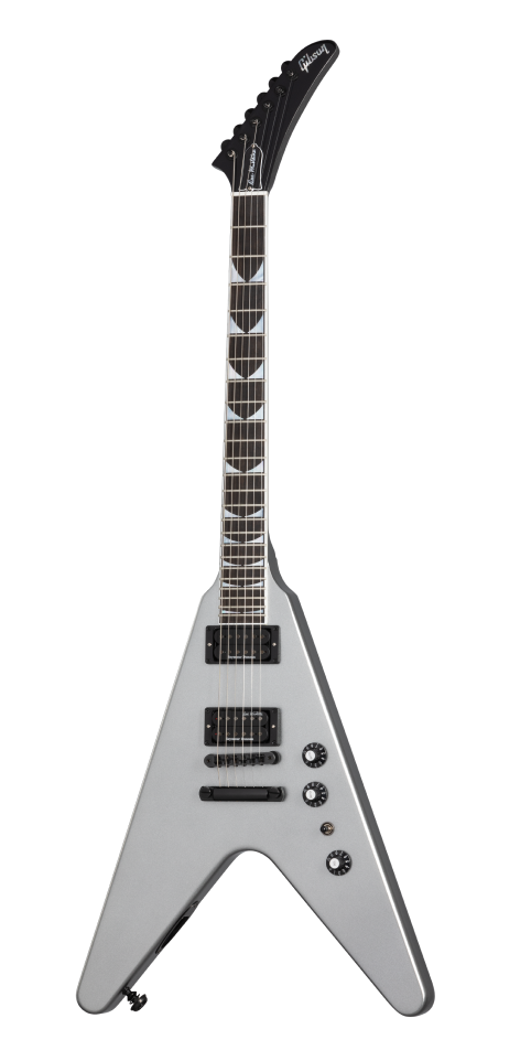Dave Mustaine Flying V EXP - Silver Metallic