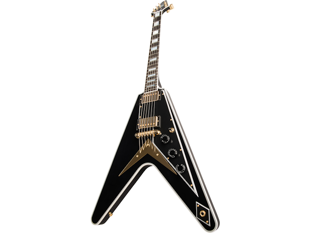 gibson flying v custom black