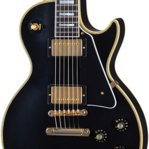 1968 Les Paul Custom Ebony Ultra Light Aged Ebony - Gibson